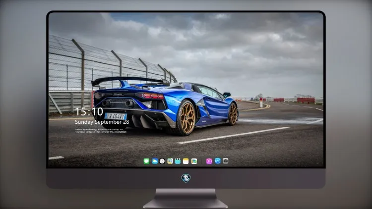 
蓝色兰博基尼 Aventador 2020