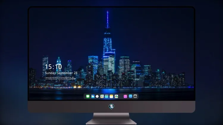 
蓝光建筑物建筑8k