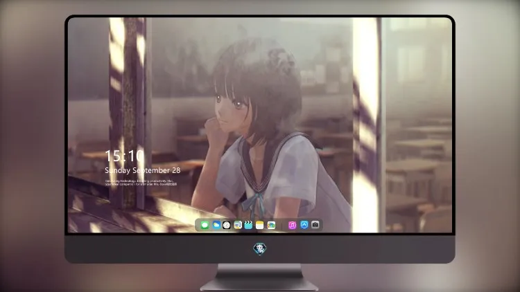 
蓝色反射