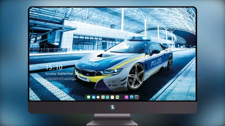 
宝马 I8 警察车