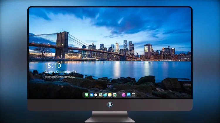 
布鲁克林大桥蓝天建筑物8k