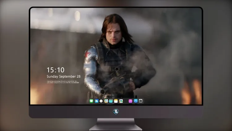 
美国队长内战中的巴基