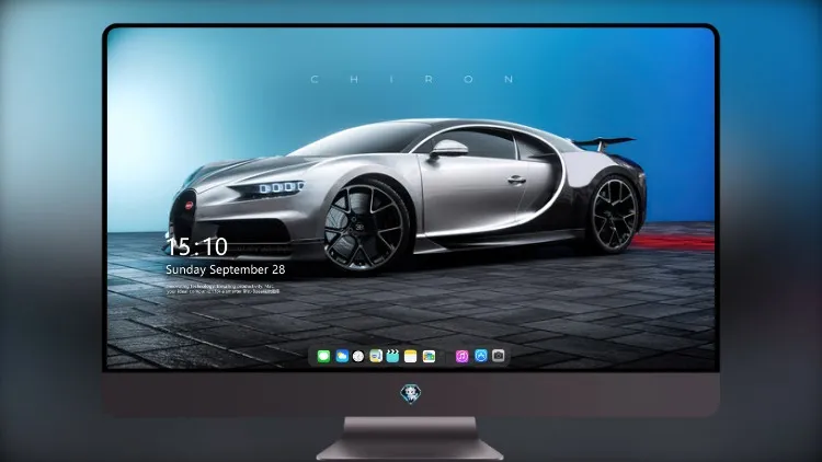 
布加迪 Chiron Cgi 正面外观 4k电脑壁纸