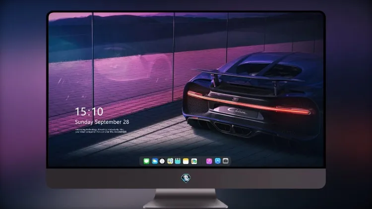 
布加迪 Chiron 后部 2022 4k电脑壁纸