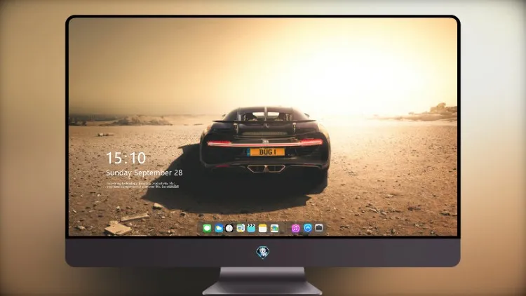 
布加迪 Chiron 后部 2023