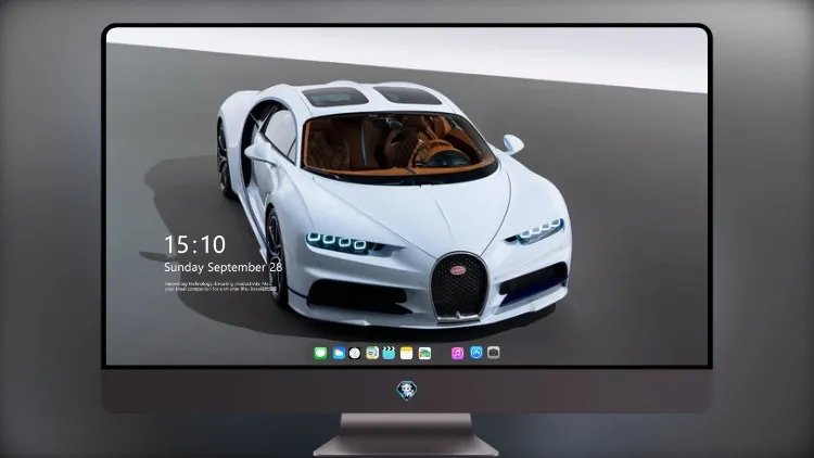 
布加迪 Chiron 天空景观 2018