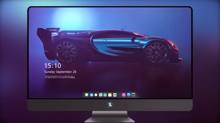 
布加迪 Chiron Vision GT 侧视图 5k壁纸超清桌面屏保