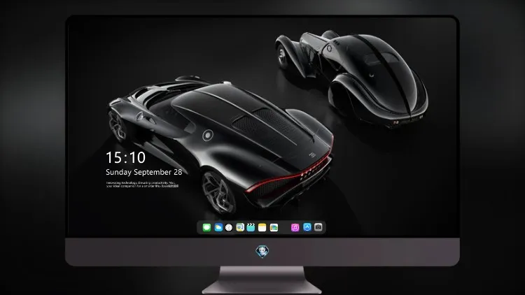 
布加迪 La Voiture Noire 电脑桌面壁纸 5k壁纸超清桌面屏保