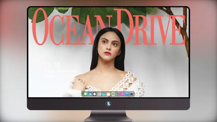 
卡米拉·门德斯 (Camila Mendes) 电脑桌面壁纸 年海洋大道写真