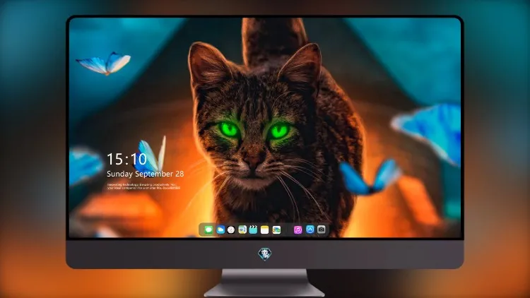 
猫魔法行走 4k电脑壁纸