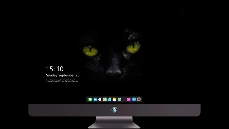 
猫 OLED 5k壁纸超清桌面屏保