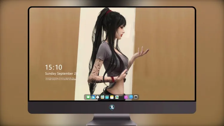 
Cgi 幻想女孩长发 4k电脑壁纸