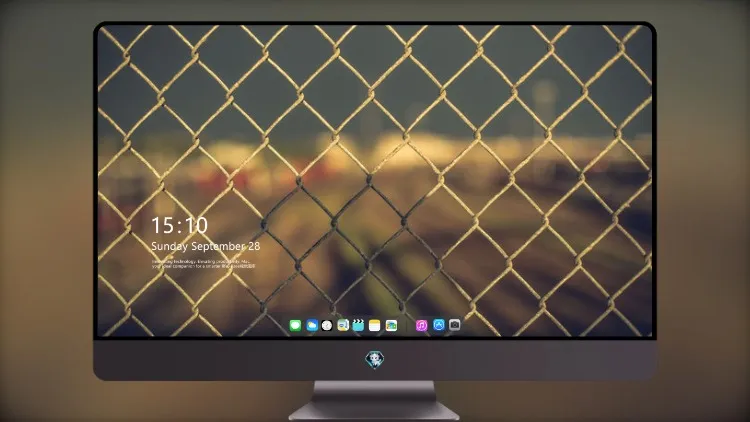 
链栅栏 5k壁纸超清桌面屏保