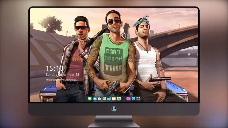 
与家人一起放松 Gta 5 4k电脑壁纸