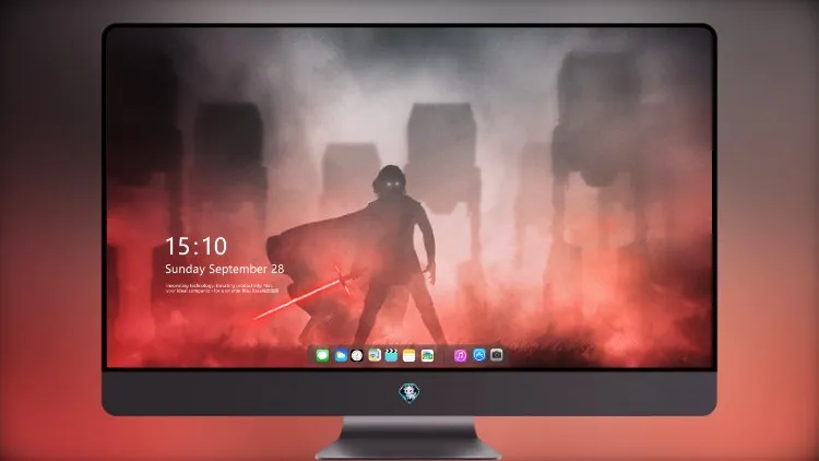 
Crait Kylo Ren 星球大战 数字艺术