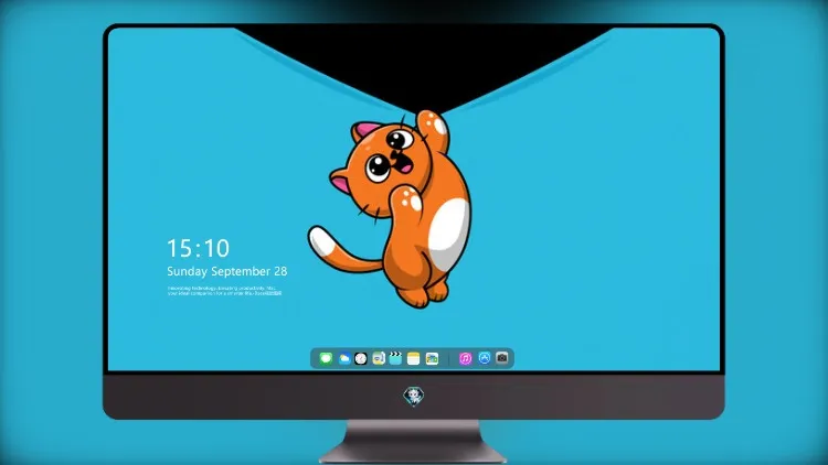 
可爱的猫挂图 5k壁纸超清桌面屏保