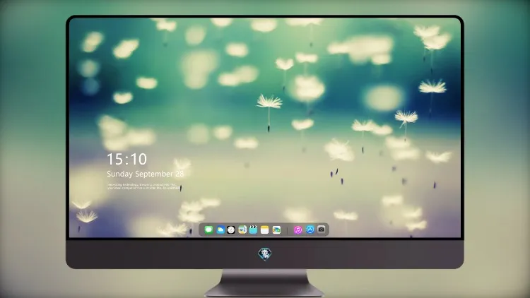 
蒲公英花漂浮 4k电脑壁纸