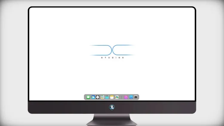 
DC Studios 标志白色