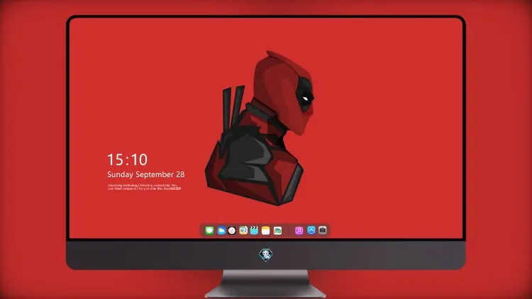 
Deadpool 4k电脑壁纸Minimalism