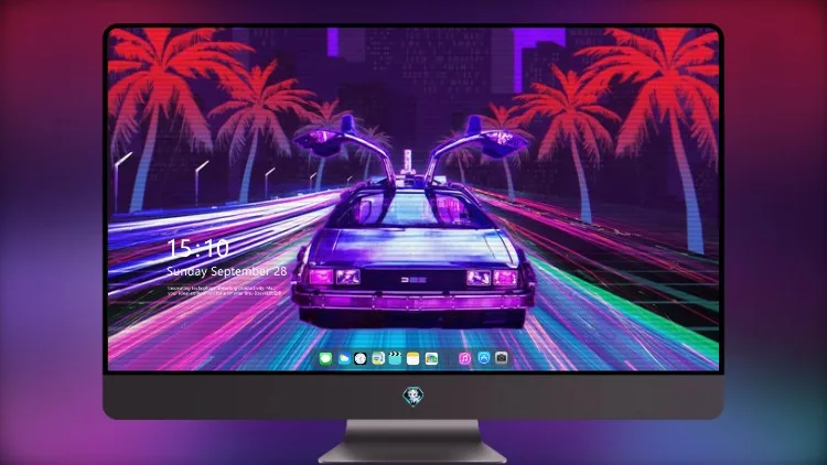 
德罗宁赛博朋克之路 4k电脑壁纸