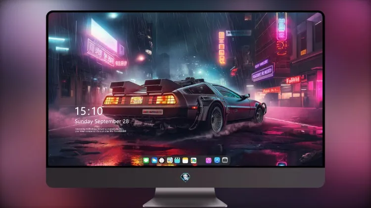 
Dmc Delorean 回到未来 赛博朋克