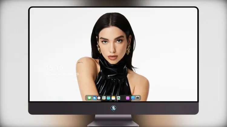 
Dua Lipa 广告牌、作者：Nicole Nodland 4k电脑壁纸