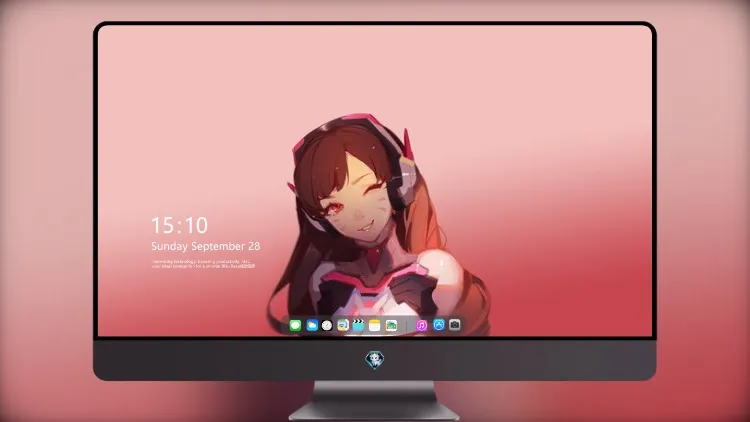 
Dva 守望先锋 动漫艺术品