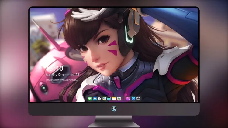 
DVA 守望先锋艺术作品
