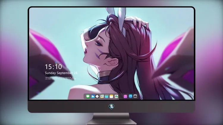
Dva 守望先锋 同人画 超清壁纸4k