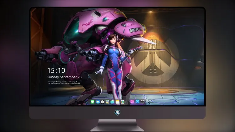
Dva 守望先锋 同人画