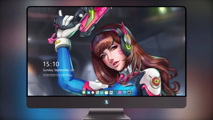 
Dva 守望先锋游戏 4k电脑壁纸