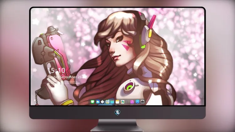 
Dva 守望先锋游戏艺术作品