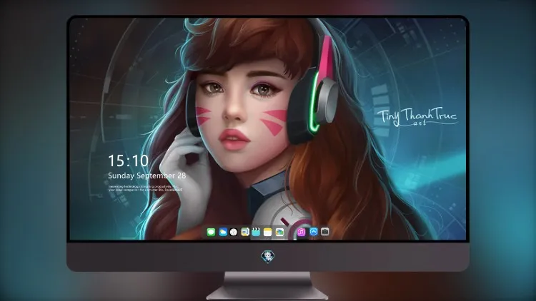 
Dva 守望先锋 耳机艺术品
