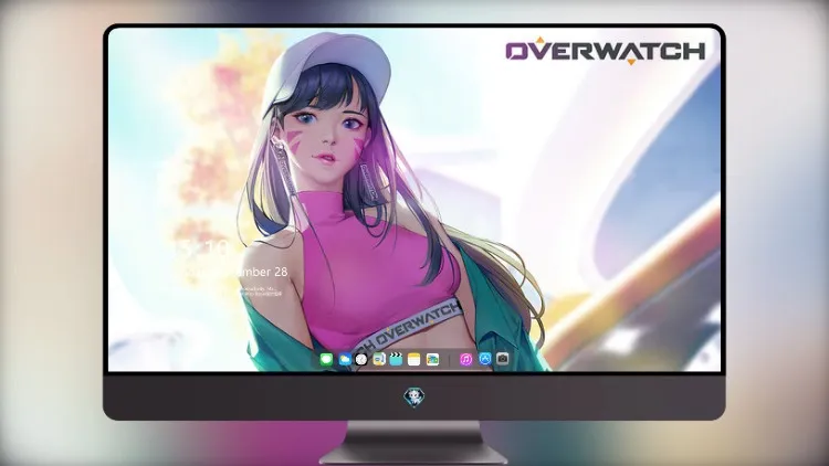 
Dva 守望先锋 粉色连衣裙