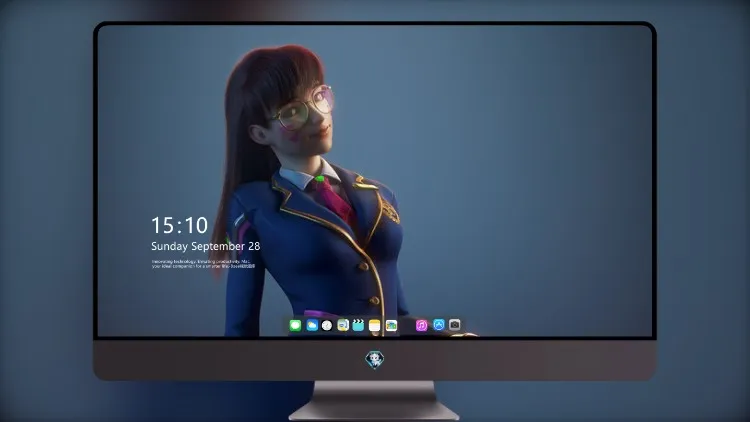 
Dva 守望先锋 女学生 4k电脑壁纸