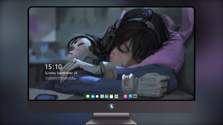 
Dva 守望先锋睡眠 4k电脑壁纸