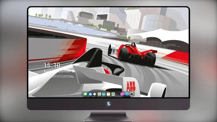
F1 赛车数字艺术 4k电脑壁纸