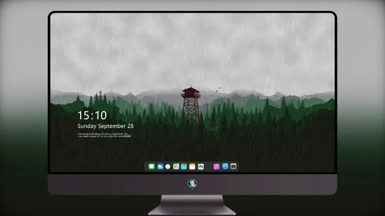 
看火人风景 5k壁纸超清桌面屏保