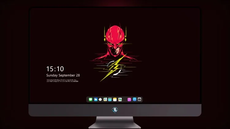 
闪光深色 Oled 4k电脑壁纸