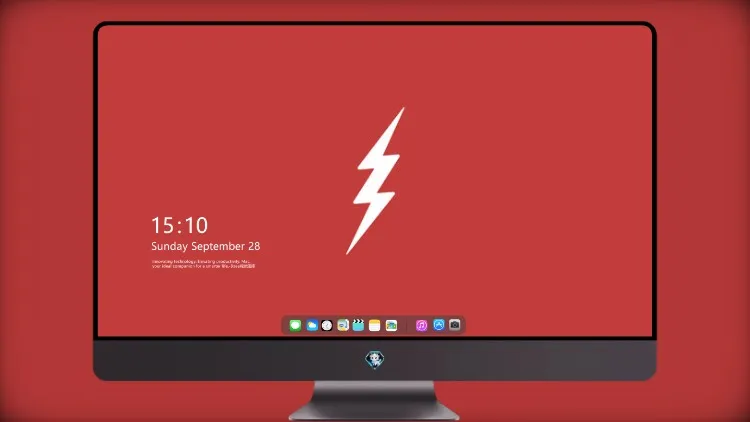 
Flash 标志 极简主义