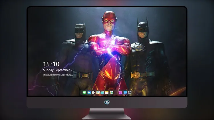 
闪点埃兹拉·阿弗莱克和基顿 4k电脑壁纸