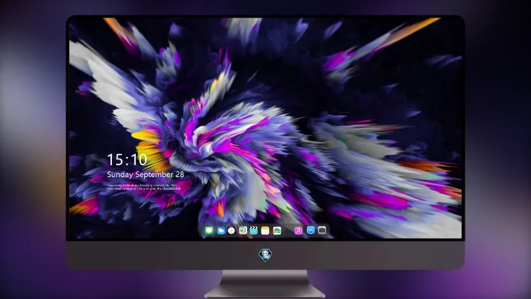 
花诞生抽象8k