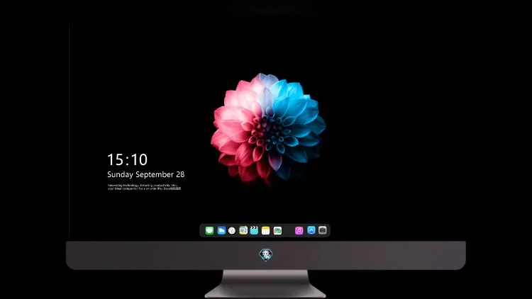
花 Oled 深色 5k壁纸超清桌面屏保