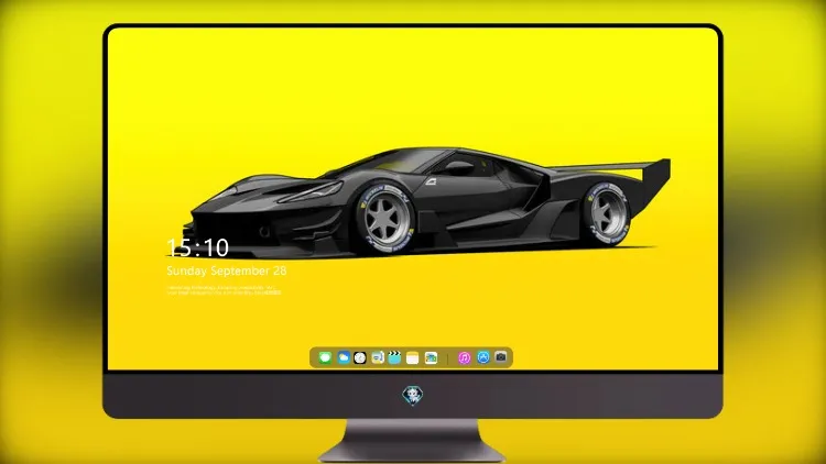 
福特 GT C Vgt 最小黄色 4k电脑壁纸