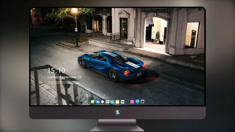 
福特 GT 俯视图