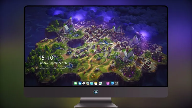 
Fornite 城市地图顶视图 8K超清图片素材