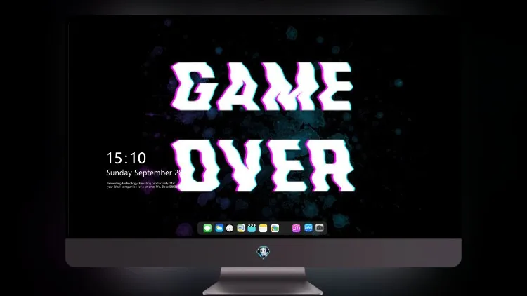 
游戏结束排版 5k