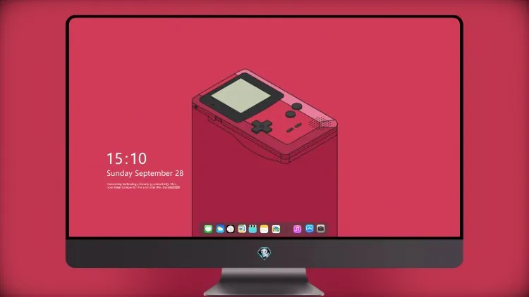 
Gameboy 控制台最小红色 5k壁纸超清桌面屏保