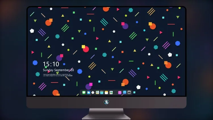 
几何抽象4k