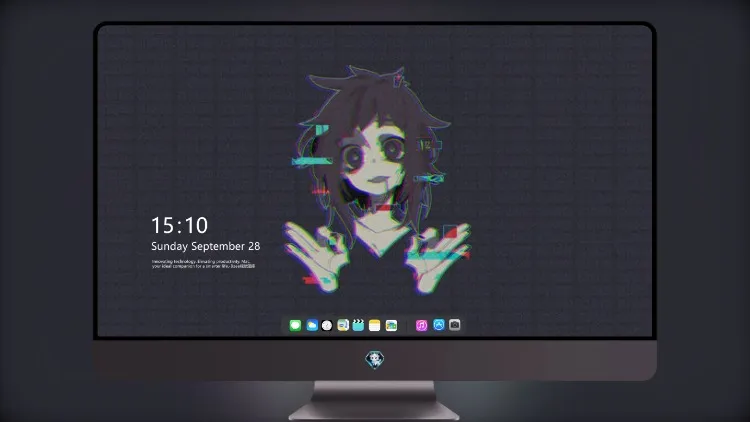 
女孩恐怖畸变4k